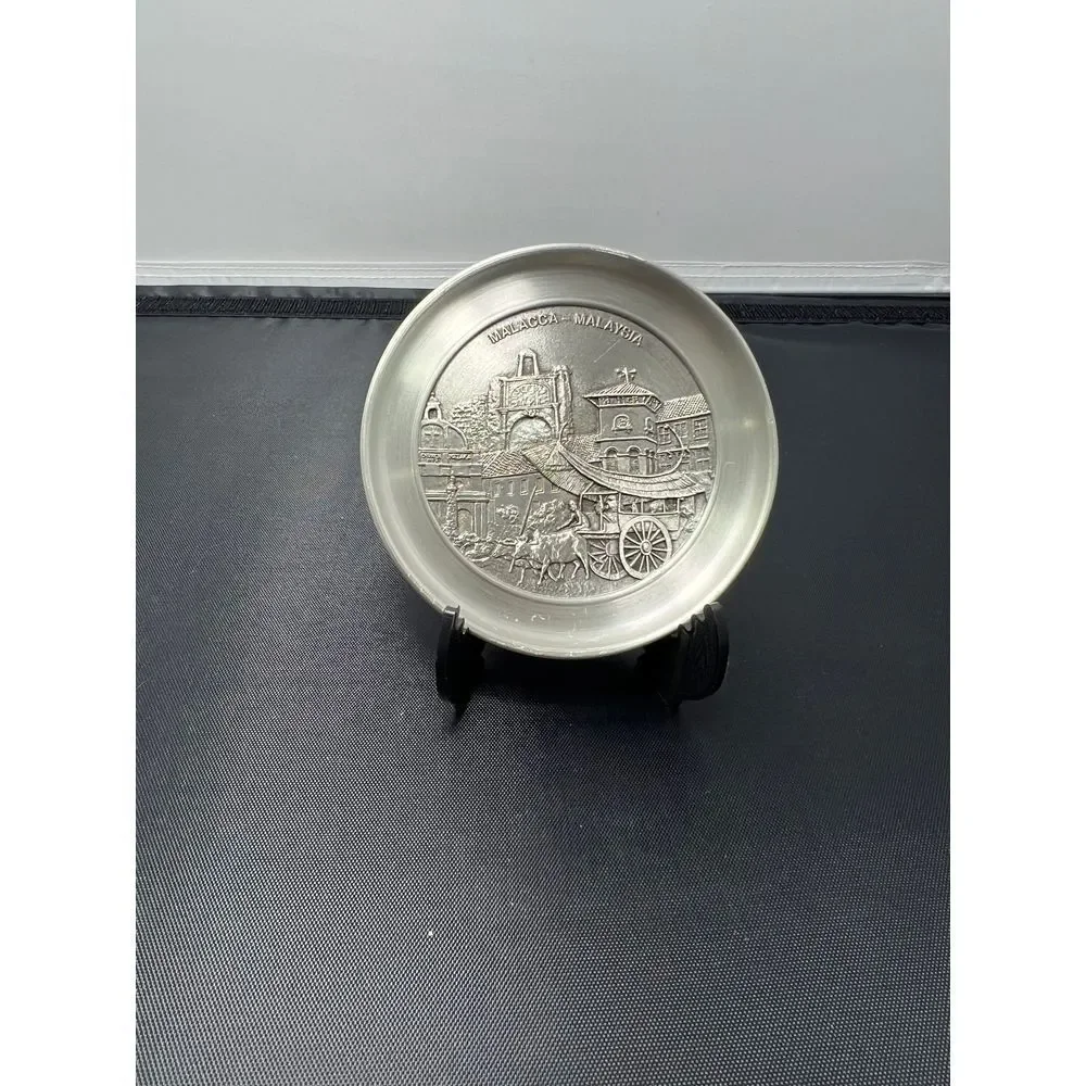 Royal Selangor Pewter‎ Decorative Plate Malaysia Malacca Collectible Wall Decor